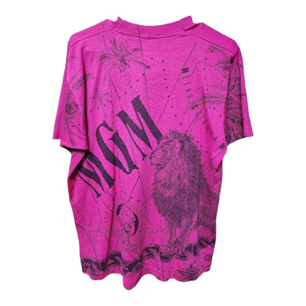 1307 - MGM Vintage single stitch tshirt AOP XL